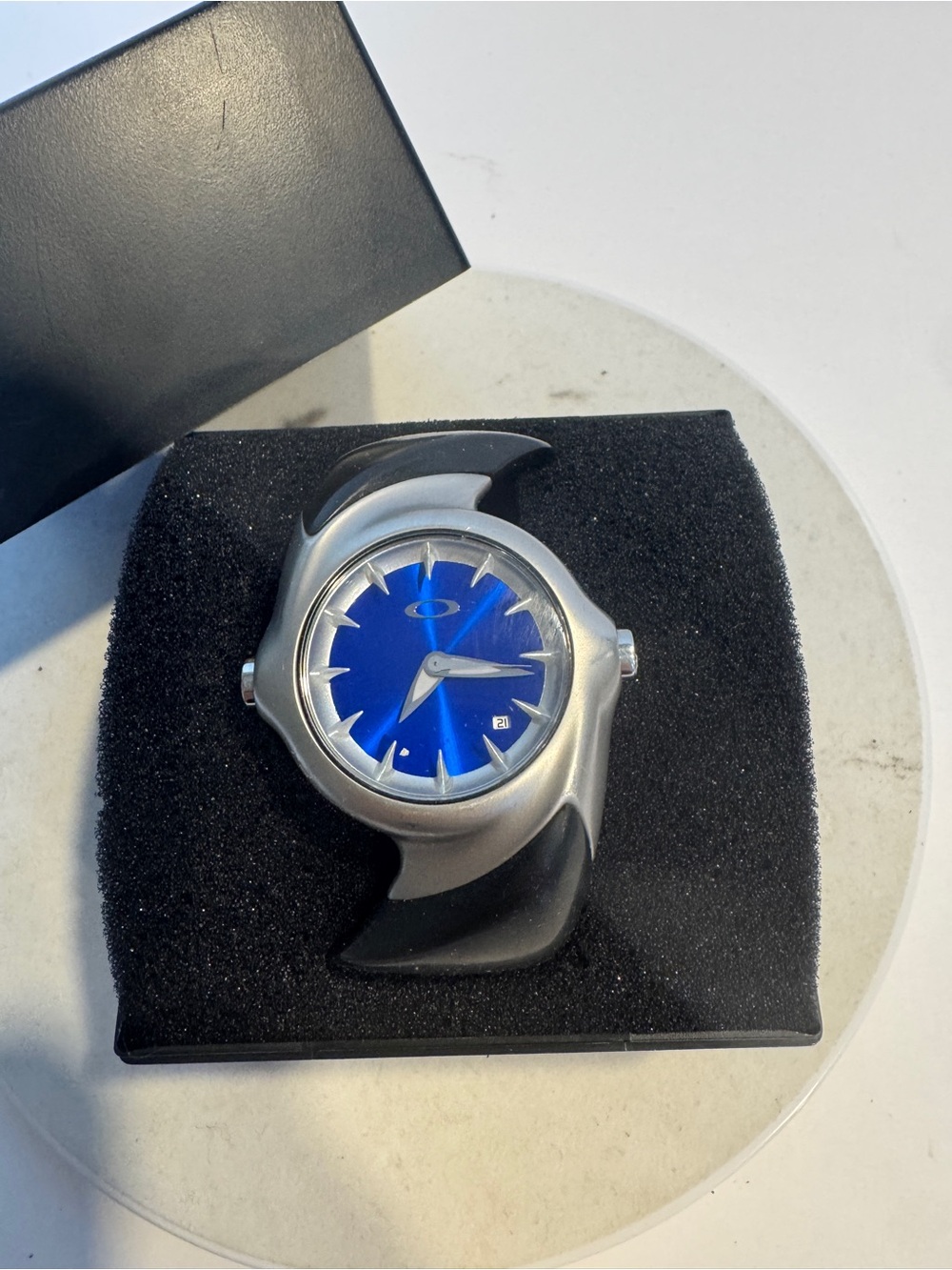 Oakley Blue crush Dial Sport Watch Y2K